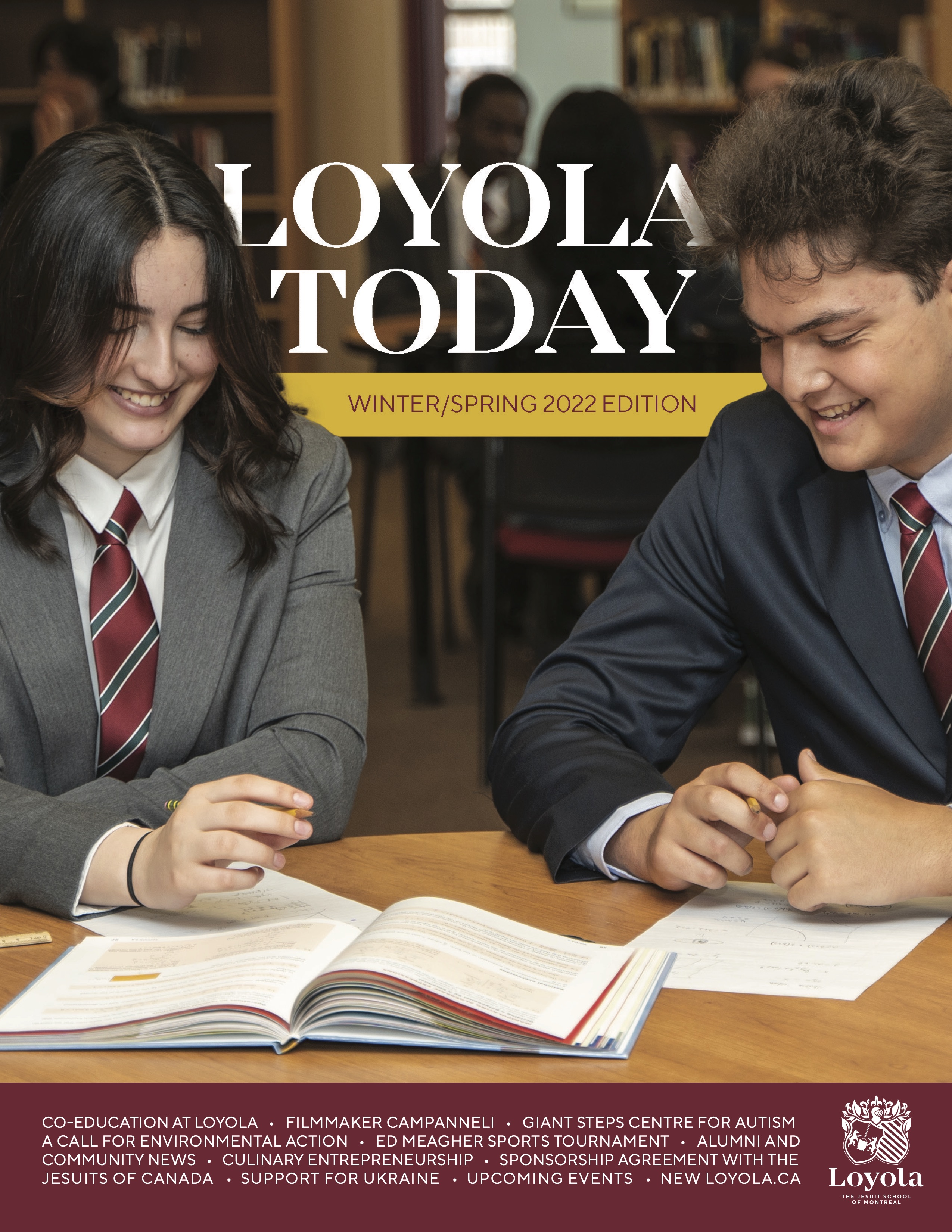 Loyola Today Hiver / Printemps 2022