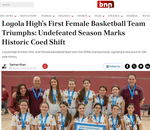 BNN Breaking - Girls' Basketball Championship